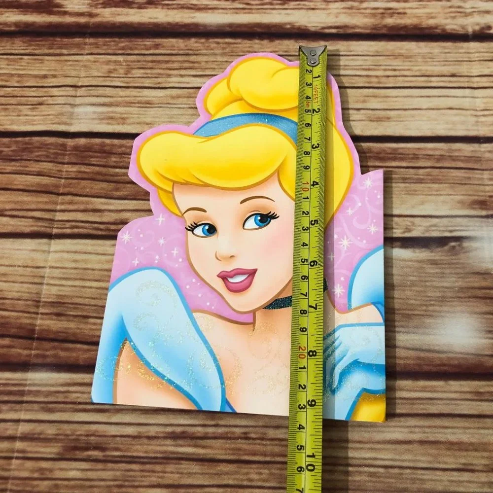 Hallmark Birthday Signature Cards ~Disney Cinderella Iconic Blue Honeycomb Gown
